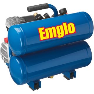 Emglo 1.1 HP 4 Gallon 125 PSI Electric Air Compressor