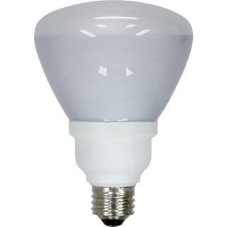 GE Reveal 15 Watt (65W) BR30 Medium Base Color Enhancing Indoor Flood Light CFL Bulb