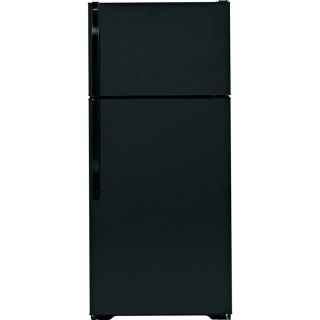 Hotpoint 16.5 cu ft Top Freezer Refrigerator (Black) ENERGY STAR