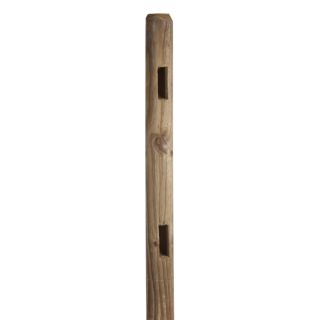 Round Pressure Treated Wood Fence End Post (Common 5 ft; Actual 5.5 ft)