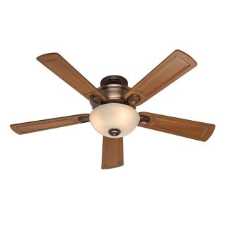 Hunter Princeton 52 in Bronze Patina Multi Position Ceiling Fan with Light Kit