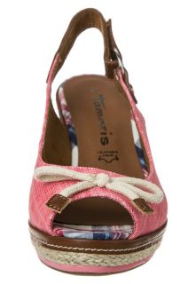 Tamaris Wedge sandals   red