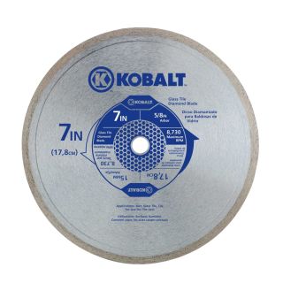 Kobalt 7 in Wet Continuous Circular Saw Blade