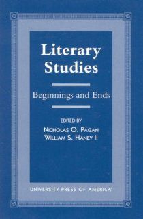 Literary Studies Beginnings and Ends 9780761819356 Literature Books @
