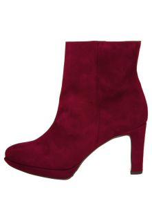Peter Kaiser COURTNEY   High heeled ankle boots   red