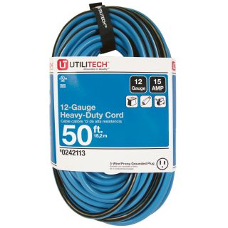Utilitech 50 ft 12 Gauge Outdoor Extension Cord