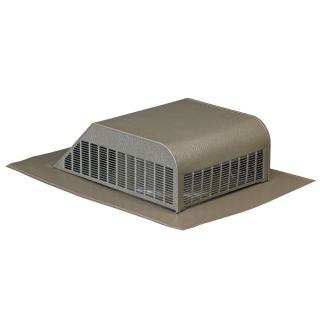 AIR VENT INC. Weatherwood Aluminum Roof Vent (Fits Opening 8 in; Actual 3.625 in x 15 in x 16 in)