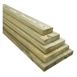 #2 Pressure Treated Lumber (Common 1 x 6 x 8; Actual 1 in x 5.5 in x 96 in)