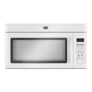 Maytag 1.6 cu ft Over the Range Microwave with Sensor Cooking Controls (White)
