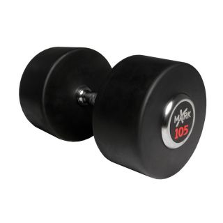 Xmark Fitness 105 lb Chrome Fixed Weight Dumbbell