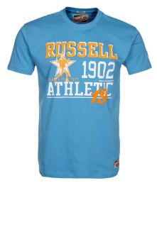 Russell Athletic   Print T shirt   blue