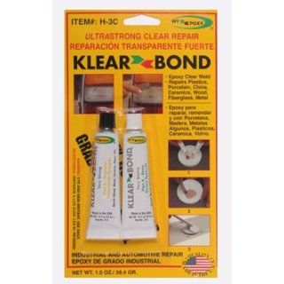 Hy Poxy H 3C Clearbond Standard Cure Clear Epoxy Adhesive Kit, Begins to Harden in 30 Minutes, 1 oz Tubes