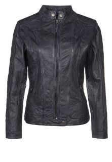 Cigno Nero   VICTORIA   Leather jacket   blue