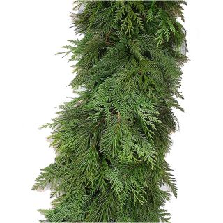 15 ft Fresh Cut Cedar Christmas Garland