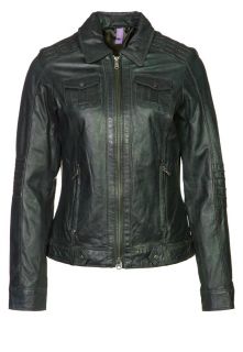 Milestone   PATTI   Leather jacket   green
