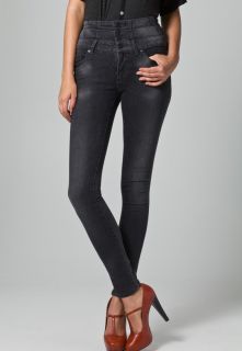 ONLY CORAL CORSAGE   Slim fit jeans   grey