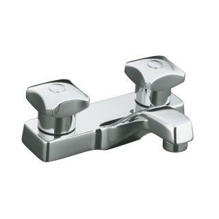 KOHLER Triton Polished Chrome 2 Handle WaterSense Bathroom Sink Faucet