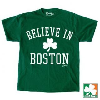 Believe in Boston (Green) Kid's Shirt Clothing