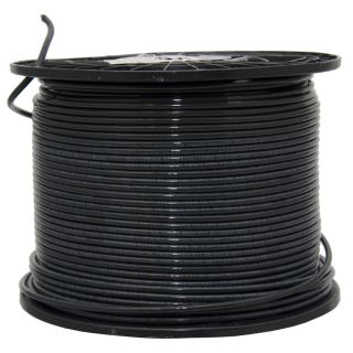 500 ft 12 AWG Stranded Black Copper THHN Wire (By the Roll)