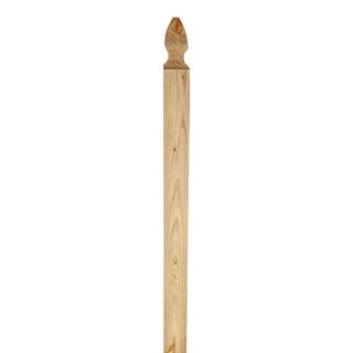 Pressure Treated Wood Fence Post (Common 9 ft; Actual 9 ft)