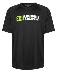 Under Armour   WORDMARK   Print T shirt   black