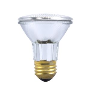 Utilitech 2 Pack 50 Watt PAR20 Medium Base Soft White Dimmable Outdoor Halogen Flood Light Bulbs