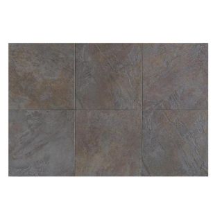 American Olean 7 Pack Highland Ridge Autumn Thru Body Porcelain Floor Tile (Common 18 in x 18 in; Actual 17.75 in x 17.75 in)