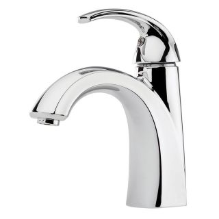 Pfister Selia Polished Chrome 1 Handle Single Hole WaterSense Bathroom Sink Faucet (Drain Included)