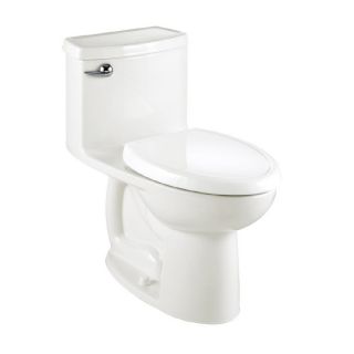American Standard Cadet 3 FloWise White 1.28 GPF (4.85 LPF) 12 in Rough In WaterSense Elongated 1 Piece Standard Height Toilet