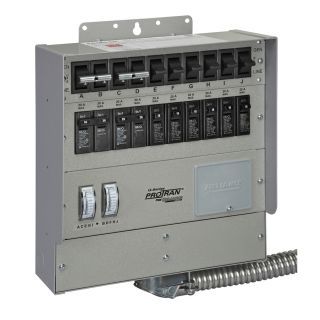 Reliance Heavy Duty 30 Amp 10 Circuit Indoor Transfer Switch