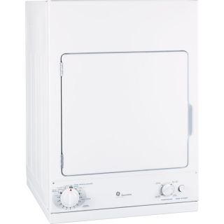 GE 3.6 cu ft Electric Dryer (White)