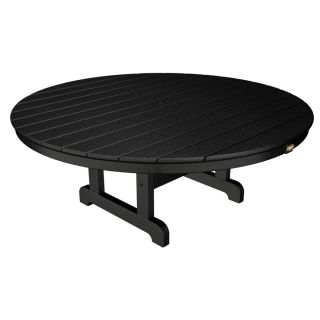 Trex Outdoor Furniture Cape Cod Plastic Round Patio Coffee Table