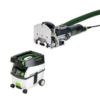 Festool DF 500 Q Set Domino Jointer + CT Midi Dust Extractor Package   Power Plate Joiners  