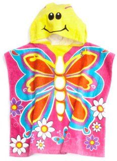Northpoint Butterfly Kids Hooded Beach Towel   Hooded Bath Swim