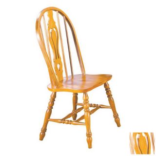 Sunset Trading Sunset Selections Light Oak Side Chair