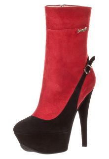 Fersengold   ROM   High heeled ankle boots   red