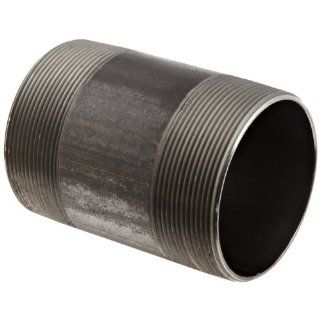 Dixon TN400X6 Carbon Steel Pipe and Welding Fitting, Threaded Both End Nipple, 4" NPT Male, 6" Length Industrial Pipe Fittings