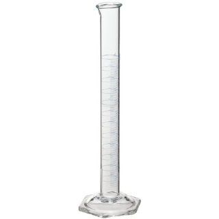 Corning Pyrex 70022 100 Glass 100mL "To Contain" Vista Class A Graduated Single Metric Scale Cylinder Science Lab Cylinders