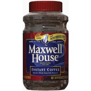 Maxwell House Instant Coffee   12oz  Grocery & Gourmet Food