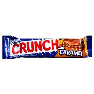 Nestle Crunch Caramel Single, Candy Bars (Pack of 48)  Chocolate Bars  Grocery & Gourmet Food