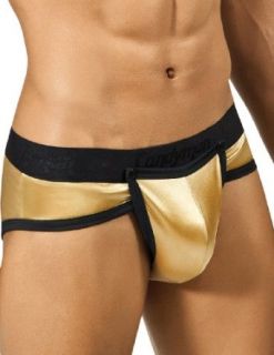 9694 Peeka Boo Brief   Gold/XL at  Mens Clothing store Briefs Underwear