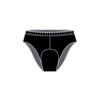 Andiamo Women's Padded Brief   LG Black  Athletic Underwear  Sports & Outdoors