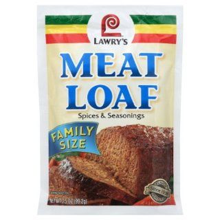 Lawry's Meatloaf Seasoning Mix, 3.5000 ounces (Pack of12)  Gourmet Seasoned Coatings  Grocery & Gourmet Food