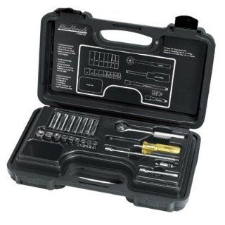 Blackhawk By Proto 1421NB Drive 6 Point Socket Set Containing 1/4 Inch Sockets, 21 Piece    