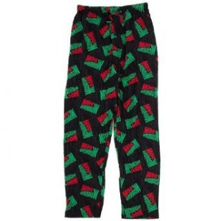Mountain Dew Mens Sleep Pajama Pants (Medium) Clothing