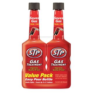 STP 2 Pack 5.25 Oz. Gas Treatment