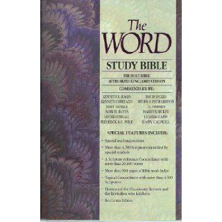 The Word Study Bible/KJV Red Letter The Holy Bible, Authorized King James Version Containing the Old Testament and the New Testament 9780892747498 Books