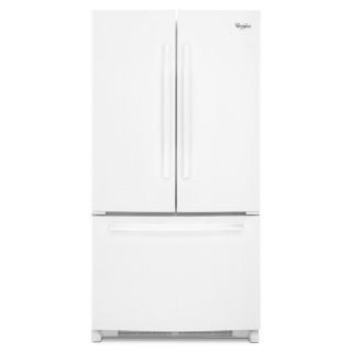 Whirlpool Gold 24.8 cu ft French Door Refrigerator with Single Ice Maker (White) ENERGY STAR