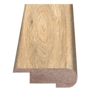 Style Selections 2.37 in x 94 in Whitewash Oak Stair Nose Floor Moulding