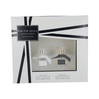 Faith Hill Parfums Collection   2 Piece Giftset   Set Contains .5 Oz. Faith Hill True Spray + .5 Oz. Faith Hill Parfums Spray (Retail Price $24.95)  Fragrance Sets  Beauty